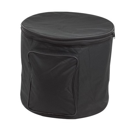 Capa Surdo 22"-45Cm 10mm Acolchoada Preta - Ortola - Sanganxa.com