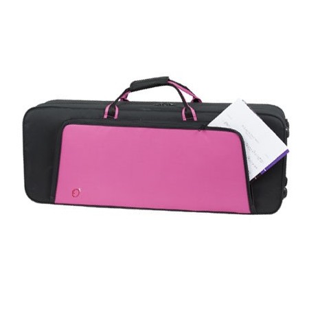 Estuche Saxo Tenor Ref. 8480 Fsh Negro fucsia Ortola Ortola - 1