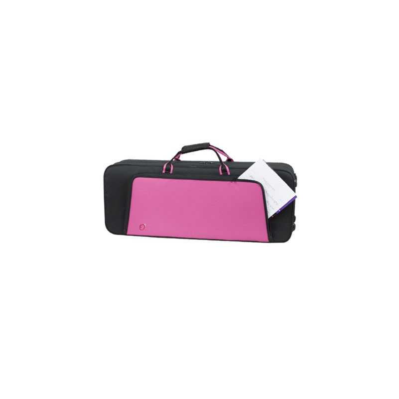 Estuche Saxo Tenor Ref. 8480 Fsh Negro fucsia Ortola Ortola - 1