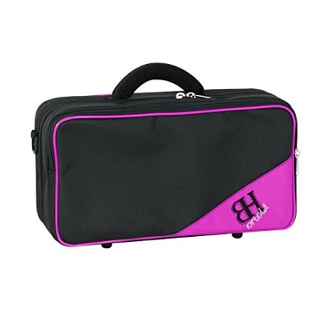 Mala mochila Requinto Hb198 Preto/fúcsia - Ortola - Sanganxa.com