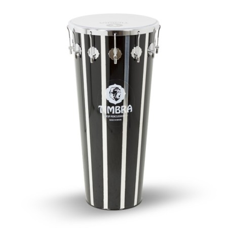 Timba Timbra 14 "X80 cm em Alumínio Riscas Pretas - Timbra - Sanganxa.com