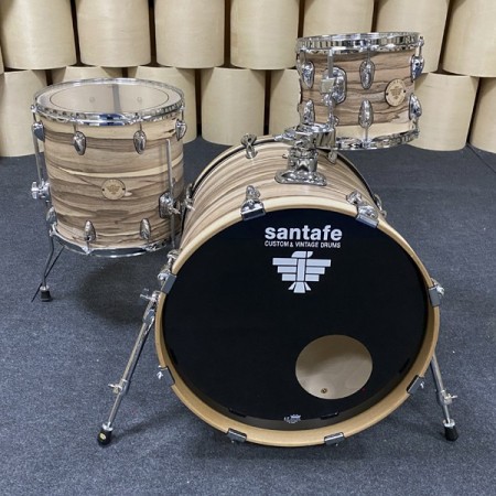 Set Abd Cover Rock Bd22"-Tt12"-Ft16" Gc0150 cover natural Santafe Drums Santafe Drums - 1