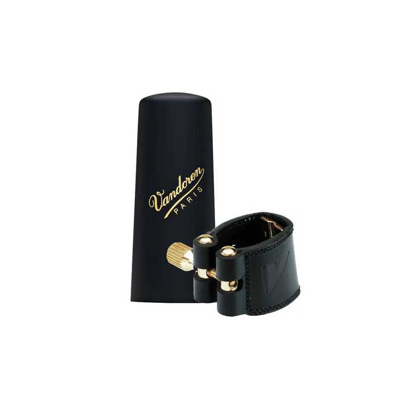 SOPRANO SAX CLAMP VANDOREN LC26P LEATHER Vandoren - 1