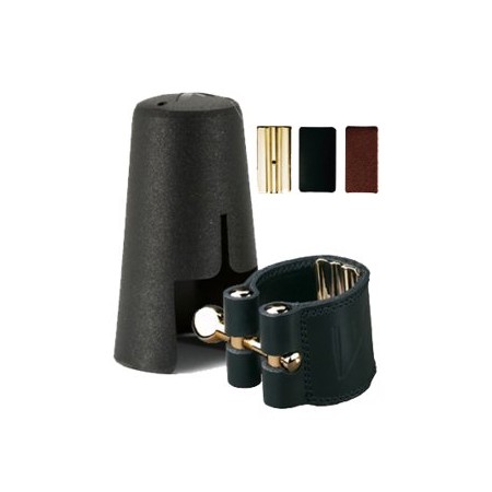 TENOR SAX CLAMP VANDOREN LC28P LEATHER Vandoren - 1