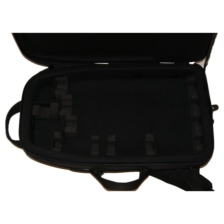 Estojo K-Ses Premium Preto Brilhante para Oboé e Trompa - Sanganxa.com