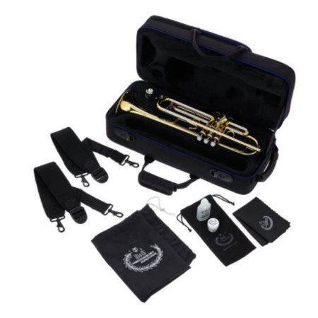 Trompete B&S 210 Prodige RL Prateado - Sanganxa.com