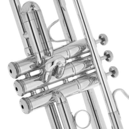 Trompete B&S 210 Prodige RL Prateado - Sanganxa.com