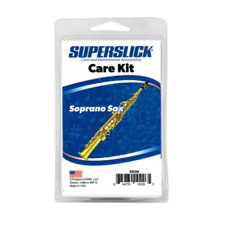 KIT DE MANUTENÇÃO PARA SAXOFONE SOPRANO SUPERSLICK