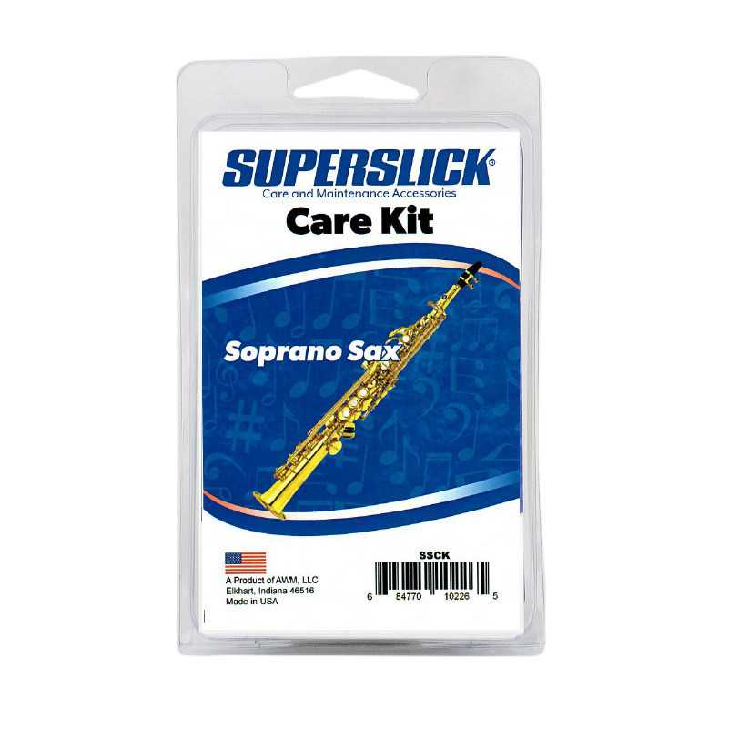 KIT DE MANUTENÇÃO PARA SAXOFONE SOPRANO SUPERSLICK