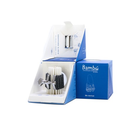 Bambu Nova Tourmaline Black Braçadeira para Clarinete - Bambu Nova Tourmaline Black Sanganxa.com