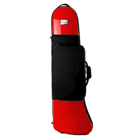 Estojo para Trombone K-Ses Premium Vermelho Mate - Sanganxa.com
