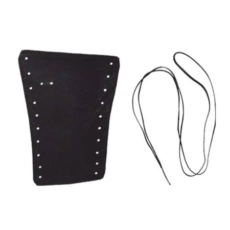 MANOPLA HORN ALEXANDER 044 LEATHER WITH ROPE Alexander - 1