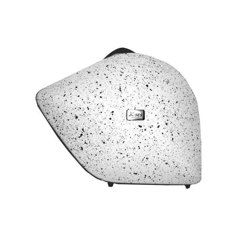 K-ses Premium Fusion White Glossy White Estojo para trompete amovível em forma de campânula - Sanganxa.com