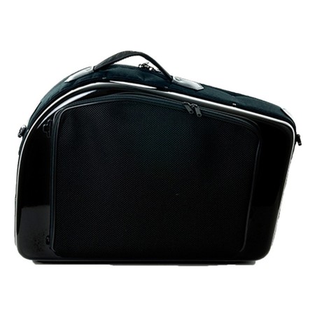 K-Ses Premium Red Matte Horn Estojo de trompa amovível com silenciador de trompa amovível - Sanganxa.com