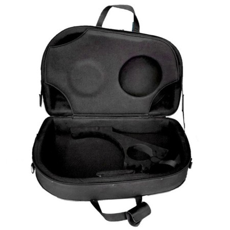 K-Ses Premium Fusion Preto Brilhante Chifre Caixa de Mosca destacável para campainha com 2 surdinas - Sanganxa.com