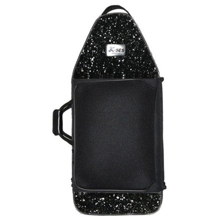 K-Ses Premium Estojo para fagote com campânula curta Preto Brilhante - Sanganxa.com