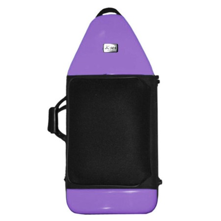 K-Ses Premium Estojo para fagote com campânula curta Preto Brilhante - Sanganxa.com