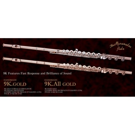 Flauta Muramatsu 9k GS RB RB EOH Ouro - Sanganxa.com