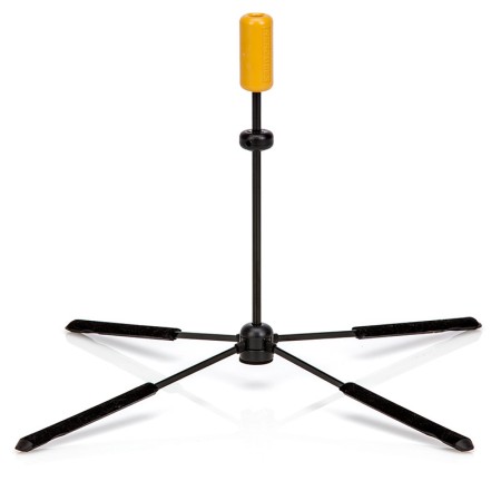 SUPORTE PARA FLAUTA HERCULES DS-461-B SUPORTE PARA FLAUTA TRAVLITE COM DUAS PERNAS