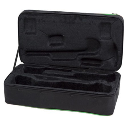 Estojo para trompete Ortola Hb102 Mochila Preto Preto Azul - Sanganxa.com