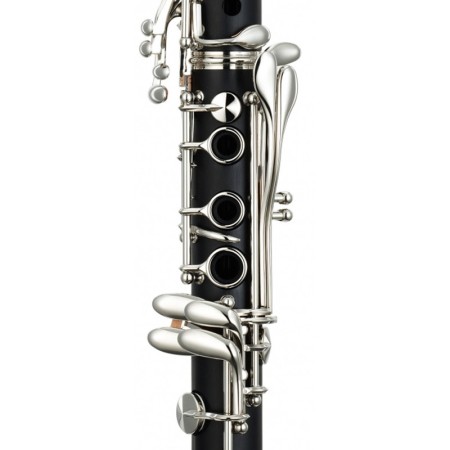 Clarinete Yamaha YCL 255 S Chaves prateadas Estudante - Sanganxa.com