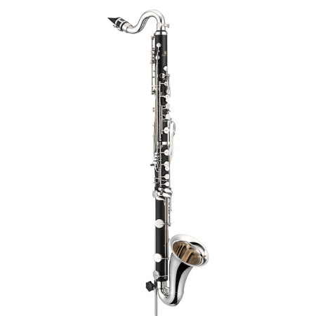 Clarinete Baixo Jupiter JBC 1000N em ABS em Bb - Sanganxa.com