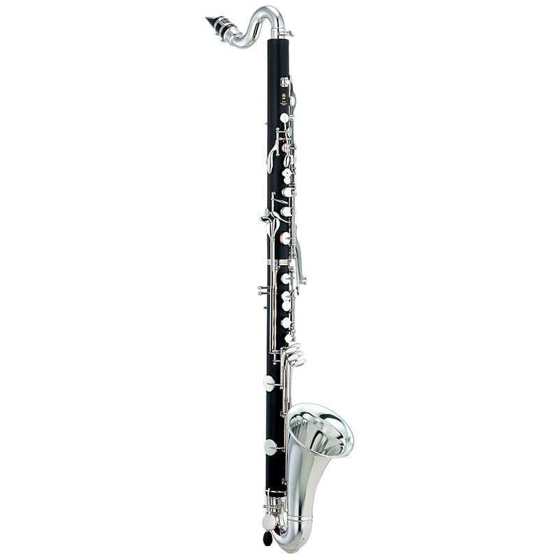 Clarinete Baixo Yamaha YCL 221 II Bb Bb Chaves de Prata - Sanganxa.com
