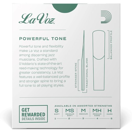 palhetas para clarinete d'addario la voz -  sanganxa.com