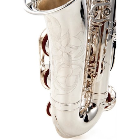 Saxofone Alto Yamaha YAS-480 S Prateado - Sanganxa.com