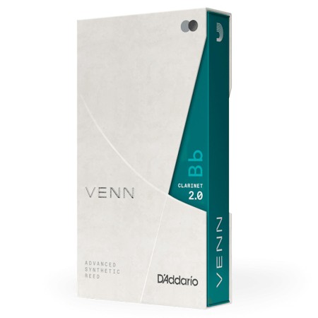 d'addario venn palheta sintética para clarinete - sanganxa music store