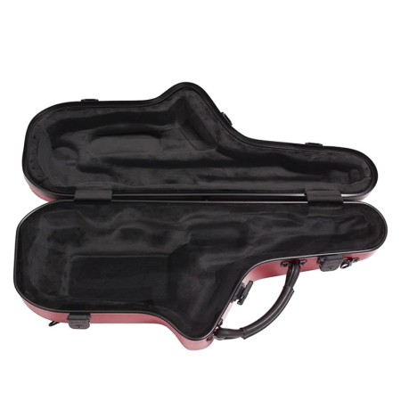 Estojo Bam Cabine 4011SV Saxofone Alto Vermelho - Sanganxa.com