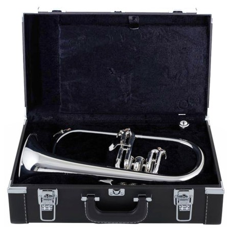 YAMAHA YAMAHA YFH 631 GS FLUGELHORN BANHADO A PRATA