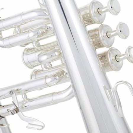 YAMAHA YAMAHA YFH 631 GS FLUGELHORN BANHADO A PRATA