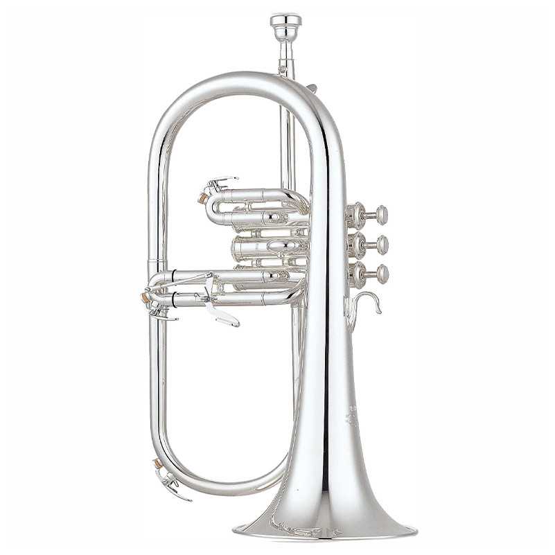 YAMAHA YAMAHA YFH 631 GS FLUGELHORN BANHADO A PRATA