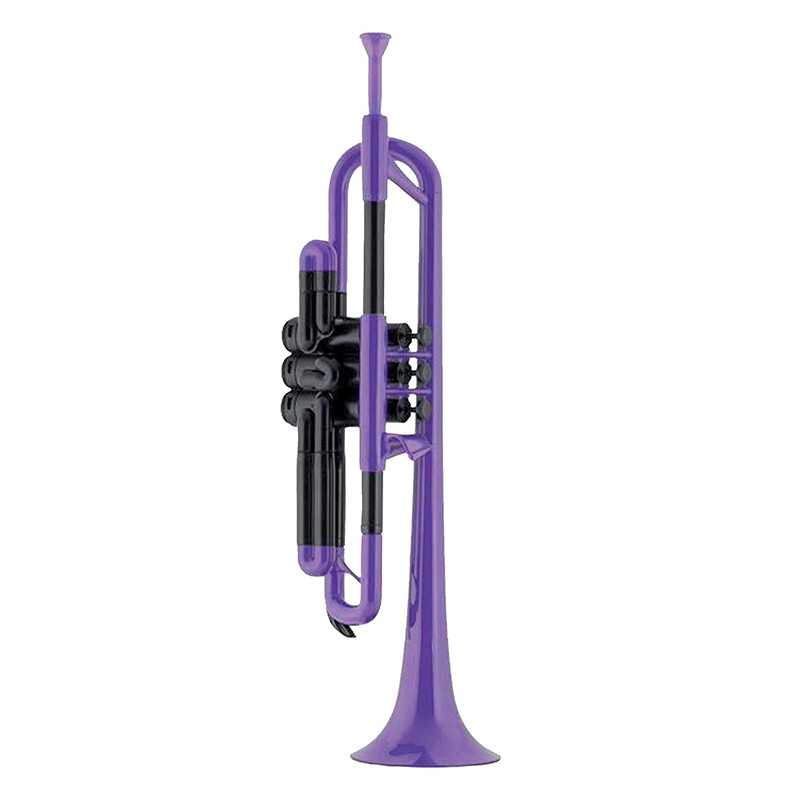 Trompete Ptrumpet ABS Bb Roxo - Sanganxa.com