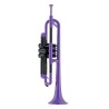 TROMPETE PTRUMPET ABS BB ROXO