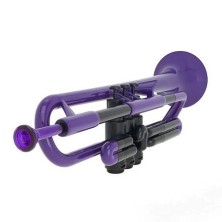Trompete Ptrumpet ABS Bb Roxo - Sanganxa.com
