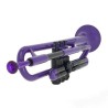 Trompete Ptrumpet ABS Bb Roxo - Sanganxa.com