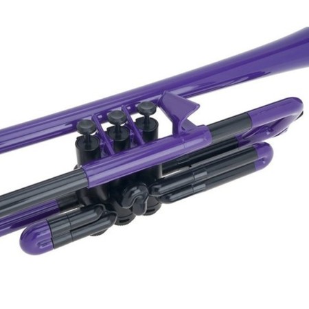 Trompete Ptrumpet ABS Bb Roxo - Sanganxa.com