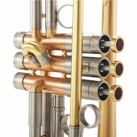 Trompete Adams A4 Modelo Selecionado 0.40 Lacado Polido - Sanganxa.com