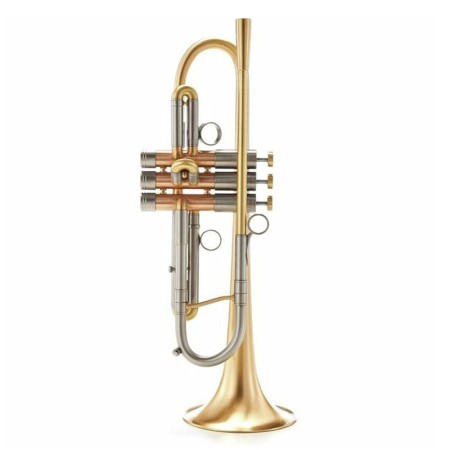 Trompete Adams A4 Modelo Selecionado 0.40 Lacado Polido - Sanganxa.com