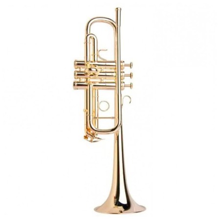 Trompete em Dó Adams C1XL 0.55 Lacado Goldmessing - Sanganxa.com