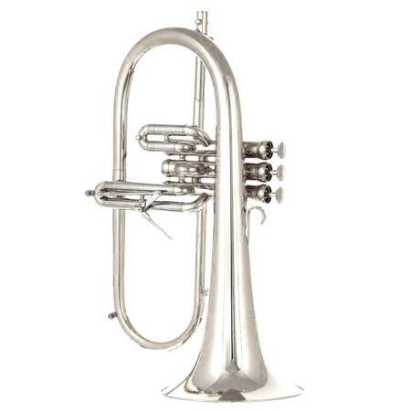 adams sonic flugelhorn prateado com campânula 160