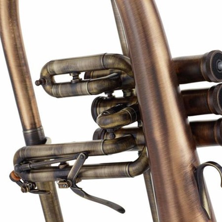 Flugelhorn Adams F1 Brass Antique Finish - Sanganxa.com