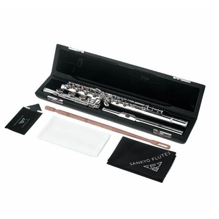 Flauta Sankyo CF 801 BE em Prata - Sanganxa.com