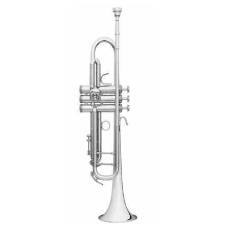 Trompete B&S 3137 S Challenger II Prata - Sanganxa.com