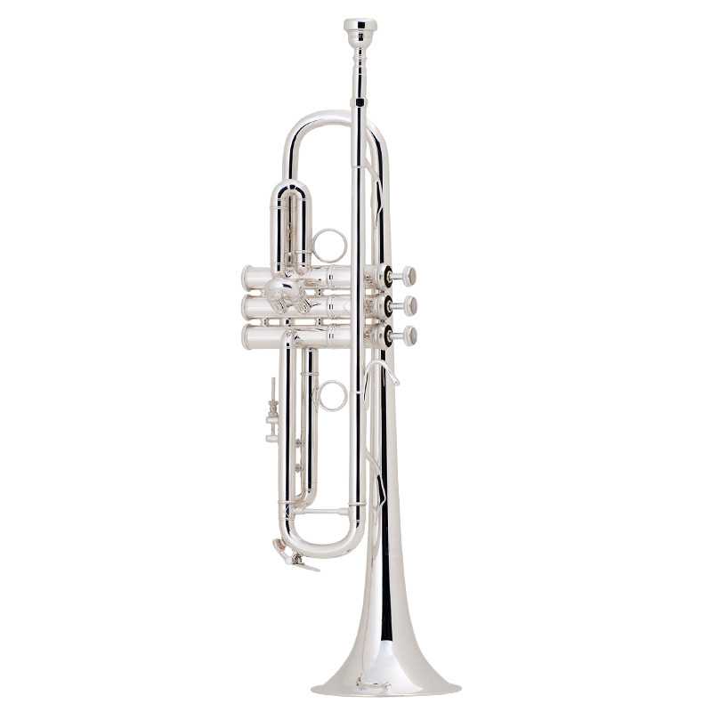 Trompete Bach LT180S ML77 New York Prateado - Sanganxa.com