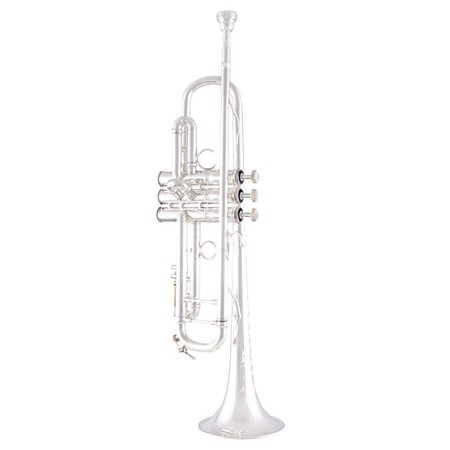 Trompete Bach Artisan AB190S Prateado - Sanganxa.com