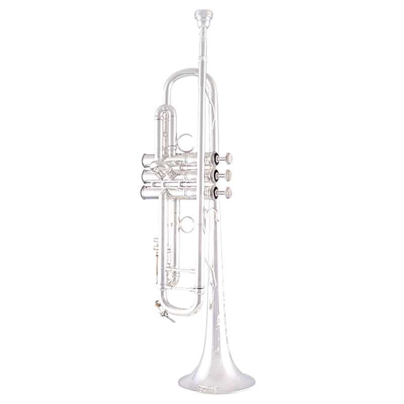 Trompete Bach Artisan AB190S Prateado - Sanganxa.com