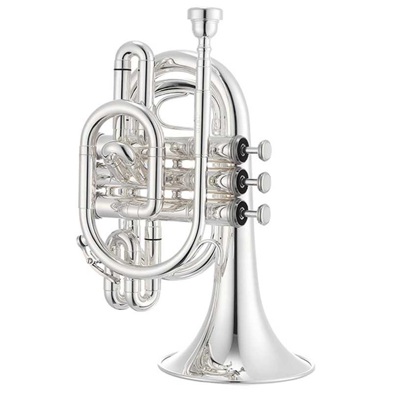 Trompete Jupiter JTR710S Pocket Silver - Sanganxa.com